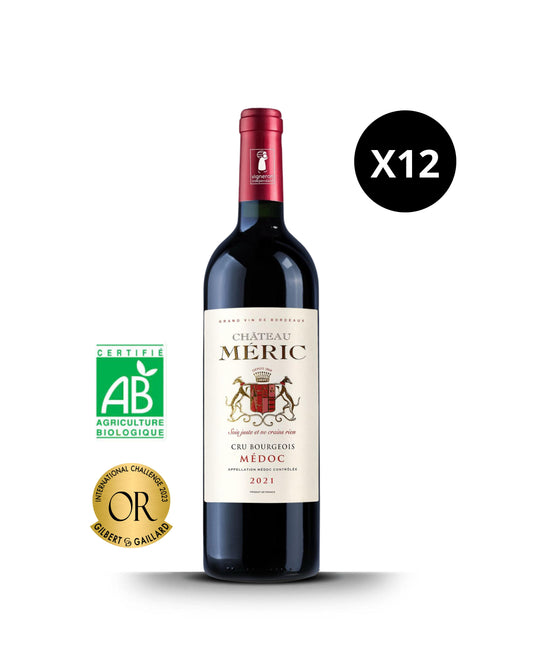 Lot 12x Château Méric 2021 Bio