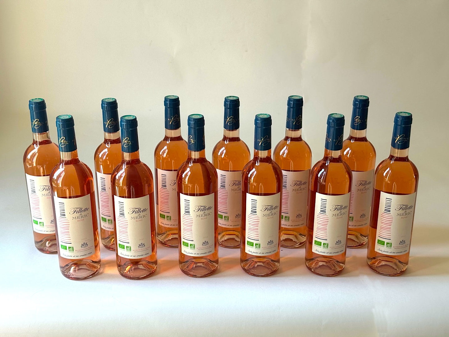 Lot de 12 Bouteilles de Méric Rosé 2023