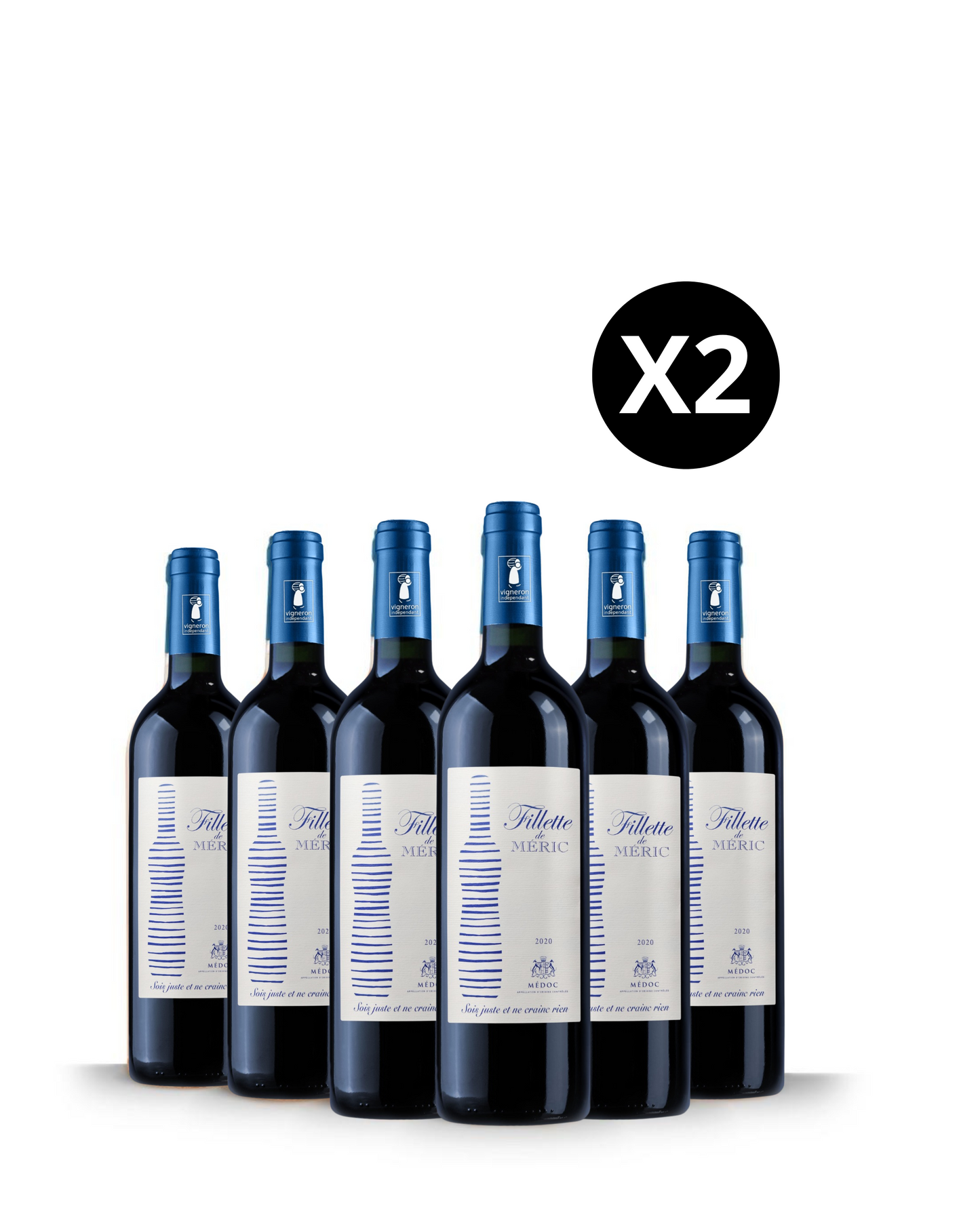 Fillette de Méric Rouge 2020 (2x carton de 6 bouteilles)